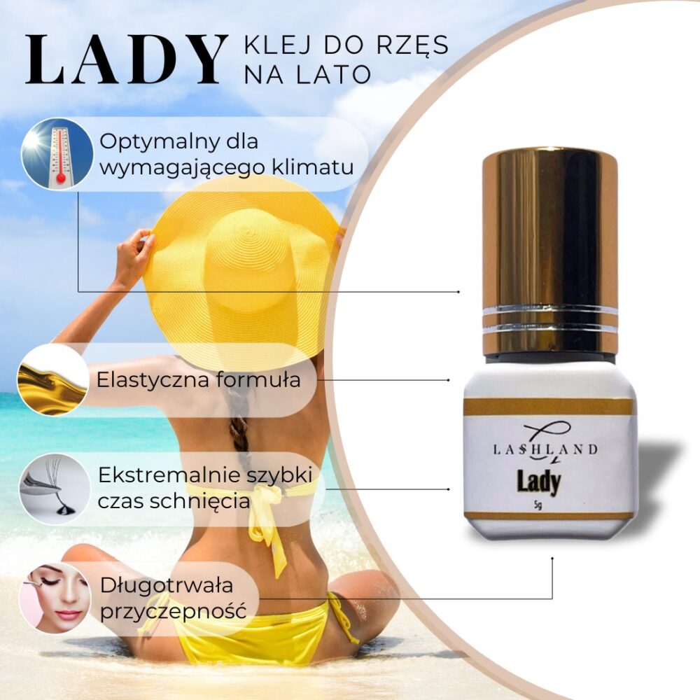 klej lady właściwości