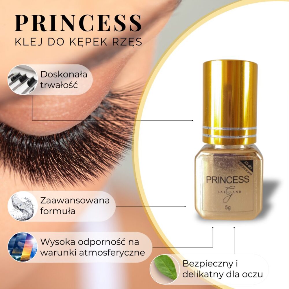 klej princess właściwości